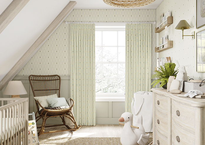 Puddle Down, Trellis Shell - Made to Measure Curtains - Image 3